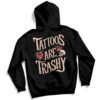 Tattoos Are Trashy | Skull & Roses Hoodie