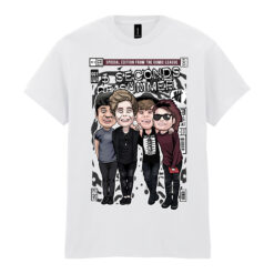 5 SECONDS OF SUMMER Pop Culture Men's Tshirt - Image 2