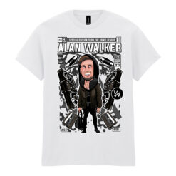 Alternative view of ALAN WALKER EDM Pop Culture Men's Tshirt