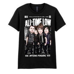 ALL TIME LOW Pop Culture Ladies Tshirt - Image 2