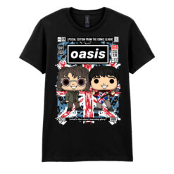 Alternative view of OASIS Cartoon Pop Culture Ladies Tshirt