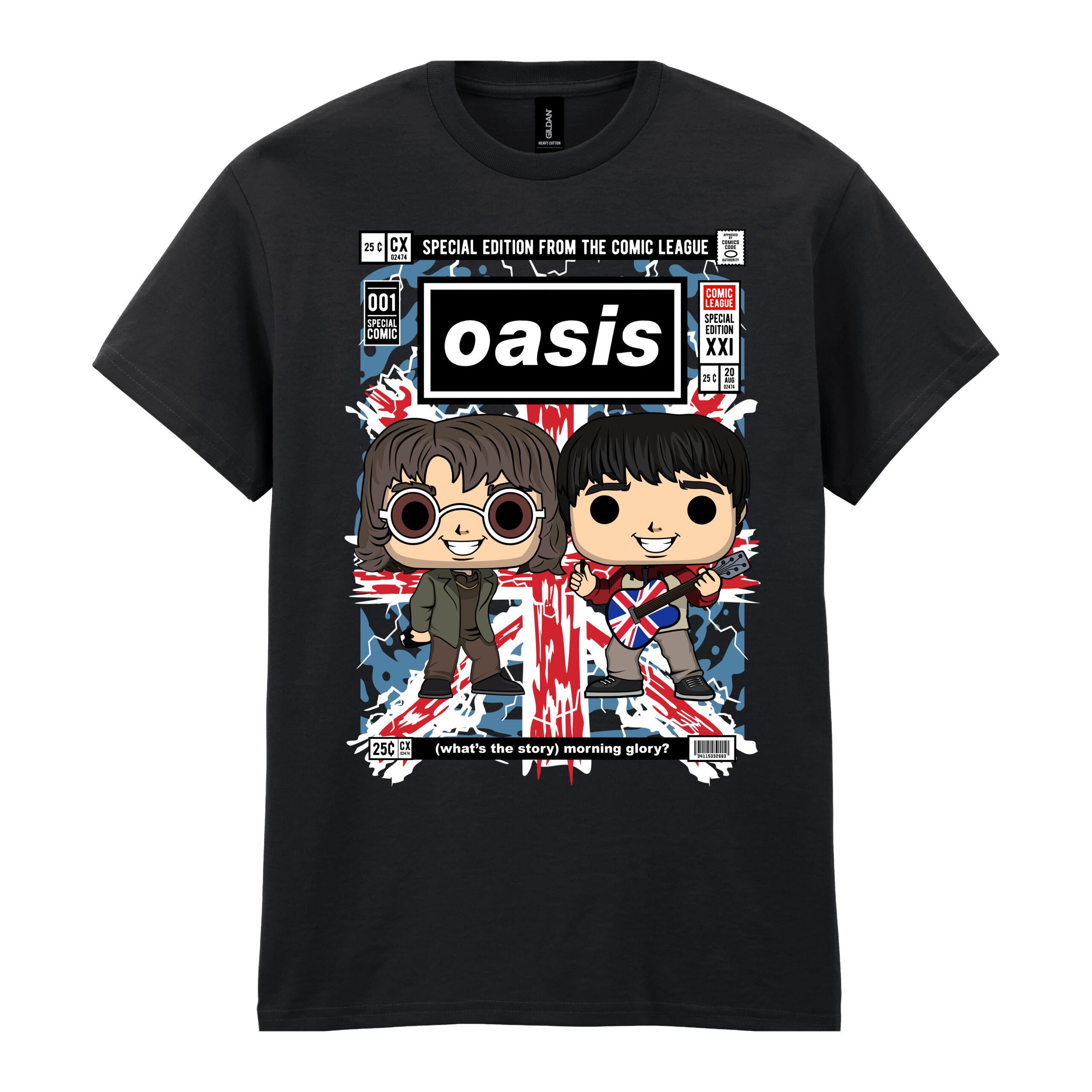 OASIS Cartoon Pop Culture Men's Tshirt