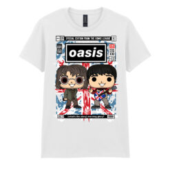 OASIS Cartoon Pop Culture Ladies Tshirt